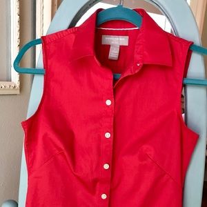 Banana Republic Top size 2 Coral